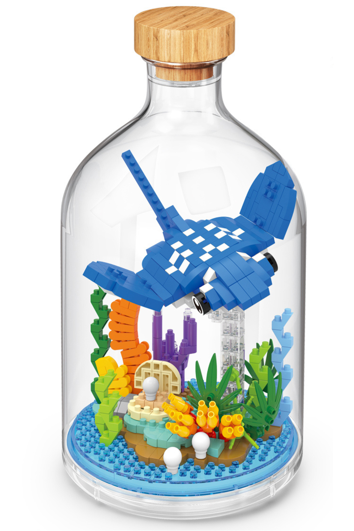 Rochen in der Flasche