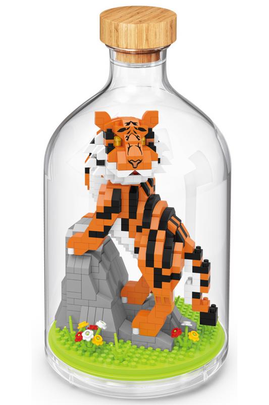 Tiger in der Flasche