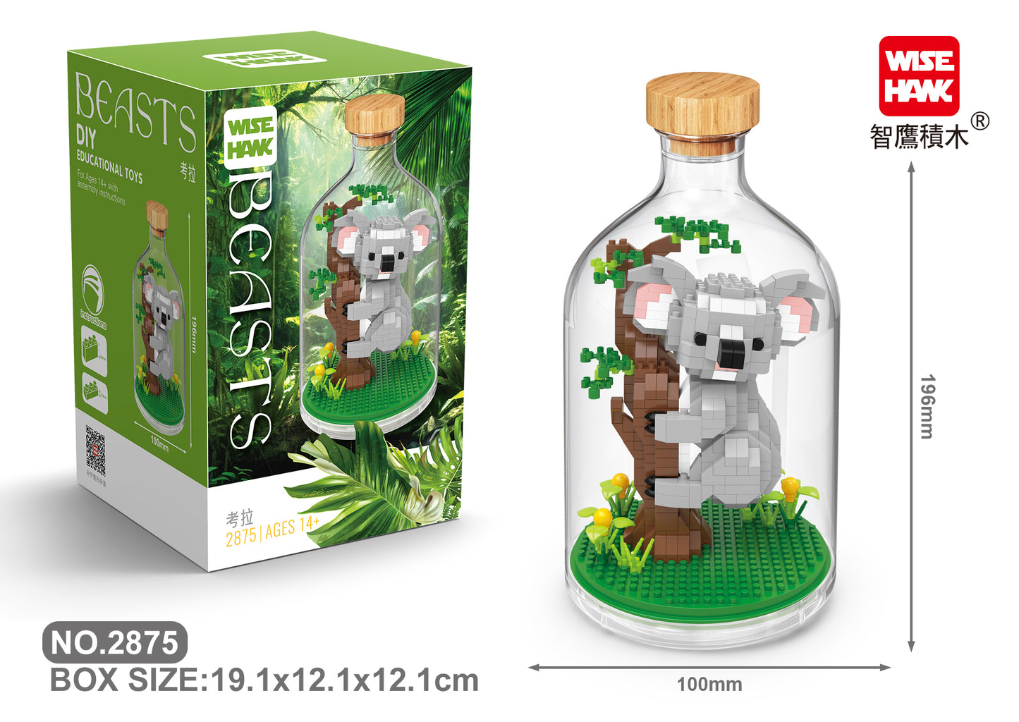 Koala in der Flasche