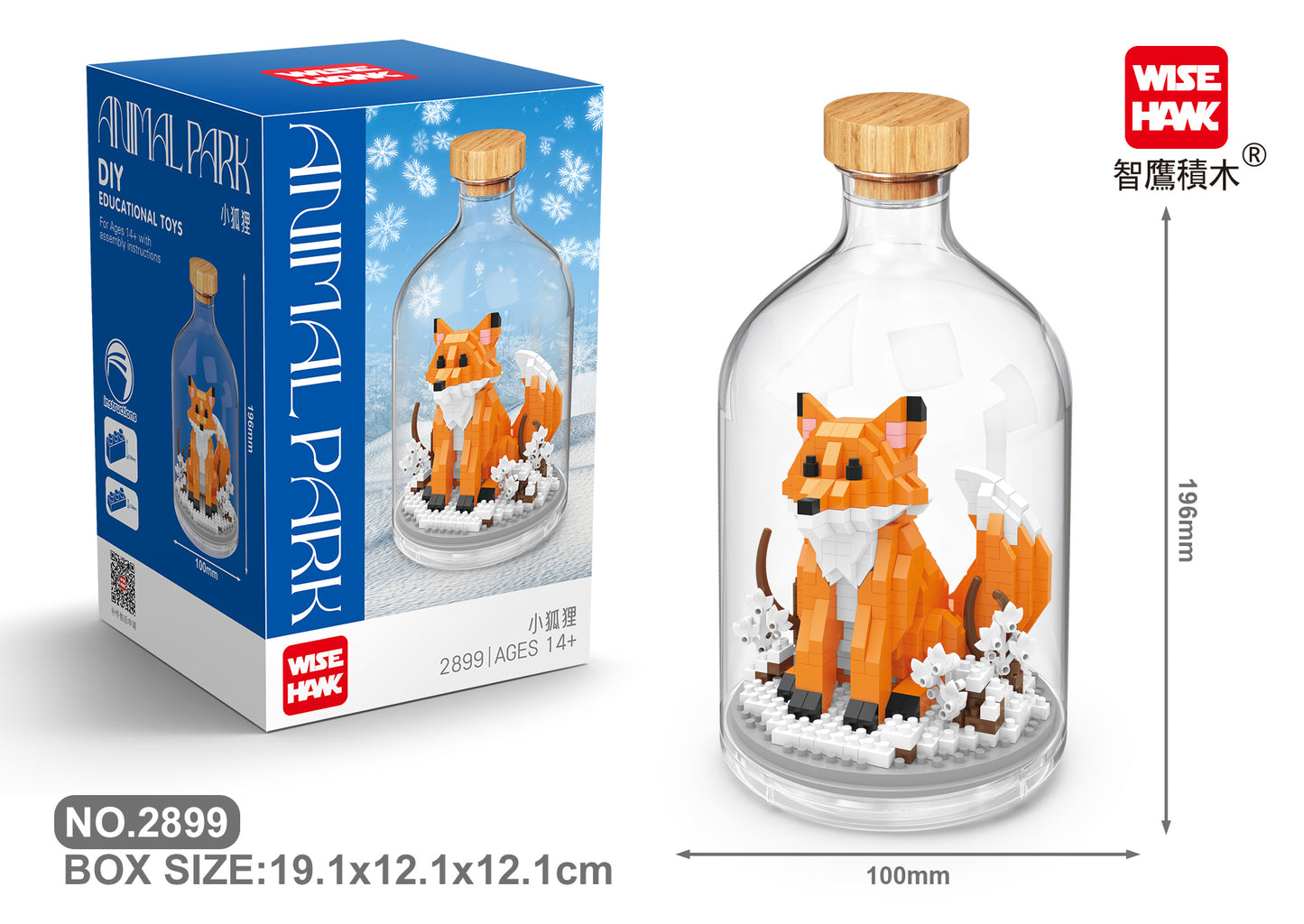 Fuchs in der Flasche