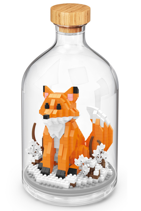 Fuchs in der Flasche