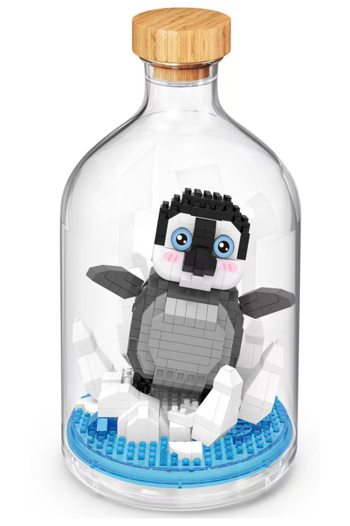 Pinguin in der Flasche