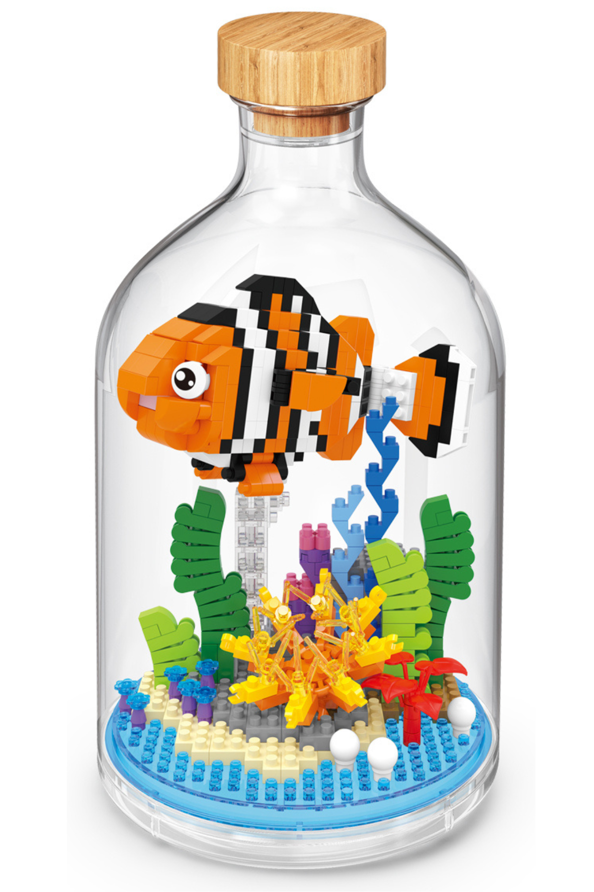 Clownfisch in der Flasche