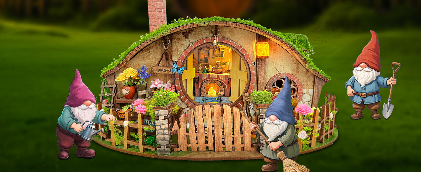 DIY Fantasy Book Nook Kit – Magische Miniaturwelt für dein Bücherregal