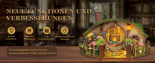 DIY Fantasy Book Nook Kit – Magische Miniaturwelt für dein Bücherregal