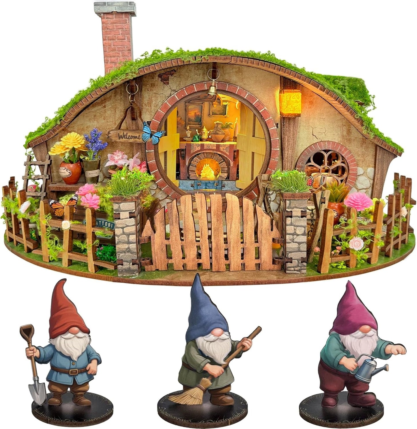 DIY Fantasy Book Nook Kit – Magische Miniaturwelt für dein Bücherregal