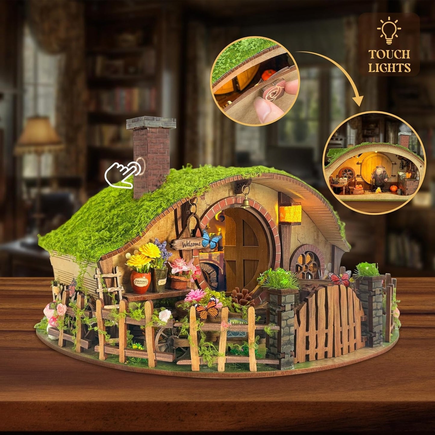 DIY Fantasy Book Nook Kit – Magische Miniaturwelt für dein Bücherregal